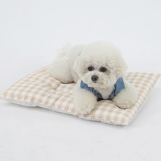 Redpuppy Pet Cellaville 寵物防水睡墊, 檢查黃色