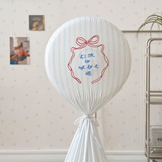 BEBEDECO 彈性家電多功能罩 復古蝴蝶結 電風扇罩款, 藍色條紋