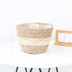 Misoroun客廳裝飾花盆套 大型, 1個, 象牙白