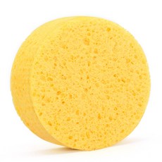 BELOTTY 加厚身體海綿 沐浴海綿 20mm, 1個, 黃色