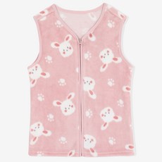 프리미에팜 아동용 래빗 집업 학생 수면조끼