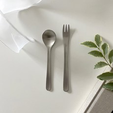 Ewigstern 卡爾全不鏽鋼餐具甜點組, 茶匙+茶叉, 1套