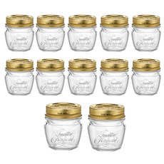 Bormioli Quattro 果醬罐, 12個, 80ml