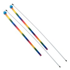 Healing Time 貓 長貓彩虹貂棒 NH-0416, 2個, 混合顏色
