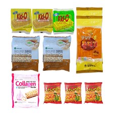 Kid-O 綜合糙米脆餅零食組, 5種, 1組