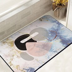 Wiederhome 多用途大理石紋地墊, 藍色