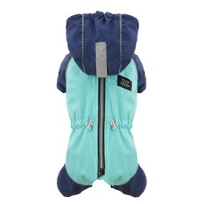 PUPPY ANGEL 母款寵物 MAGAGIO 連身雨衣 OW524, 709 藍色