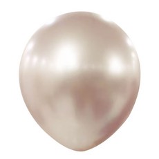 鉻色氣球 45cm 25入, 香檳金, 1個