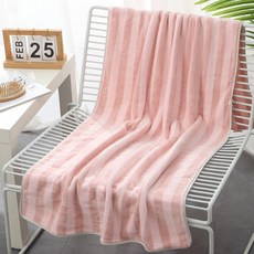 소니오 고리걸이 소프트 샤워 바스타월 289g 폴리에스테르사, 01 핑크, 1개