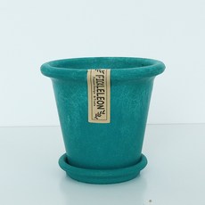 MORIANN 烏德斯普勞特花盆 + 底盤套組, 1套, 托帕石色