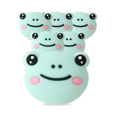 iclat加密狗門防撞墊, 6入, 微笑青蛙款