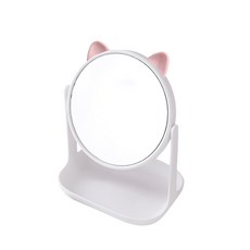 JLIFE 化妝桌鏡, 貓咪白色