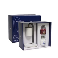 harmony CANDLE WARMER 大理石板迷你蠟燭加熱燈組 白色, 隨機發貨