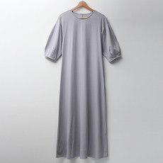 봉봉스토리 속삭임 퍼프소매 임산부 원피스