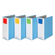 Munhwa Filing System 活頁夾 11cm*70mm, 藍色, 1套