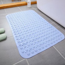 CITYCOMPANY 浴室墊 36 x 68 cm, 藍色, 1個