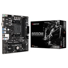 BIOSTAR AMD CPU용 메인보드 B550MH (이엠텍)