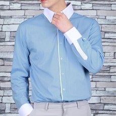 Townclo男款配色Bokashi襯衫