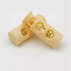 Misoroun 橢圓形繩長調節扣 24 x 9 x 4.5 mm, 粉彩黃色, 5個