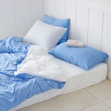 CASA VERDE Poco 條紋四季被套, 單一顏色