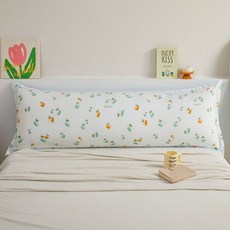 알로데 큐티플라워 바디필로우 커버, NO 04 민트복숭아
