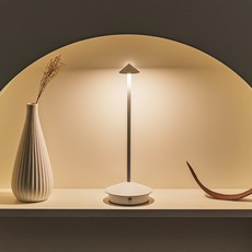 노바리빙 그리메 충전식 LED 인테리어 조명 단스탠드, 화이트