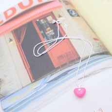 비단길 여성용 라몰리 실버 목걸이