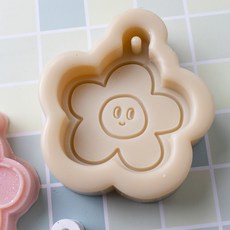 1 件 Mukumuku 角色幼針花瓣矽膠模具, 單色