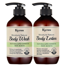 保濕沐浴乳 500ml+保濕身體乳液 500ml, 1組