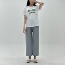 안다로미 여성용 체피즈 반팔 티셔츠