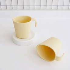 LIVING HAPPY KOI 漱口杯, 2個, 奶油色