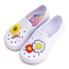 Cocobrain 兒童花朵鞋飾萬用室內拖鞋