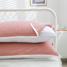 파스텔 컬러 심플 베개 커버