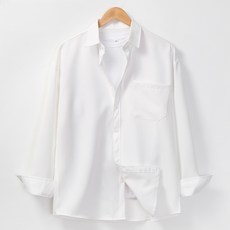 Raymon 男士Glen寬鬆版口袋翻領襯衫