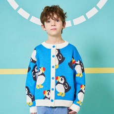 minidou 兒童Puffin針織開襟衫
