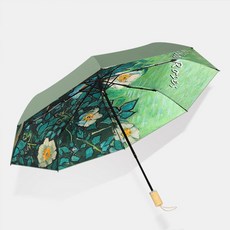 선빛 라든 플라워 햇빛 차단 수채화 파스텔 양산