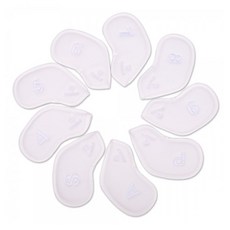 뉴즐 담카우 사피아노 더블사이드 넘버 아이언커버 세트, 올화이트 + 화이트자수