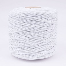 공작표 순면색사 24합 뜨개실, 201 화이트, 1개