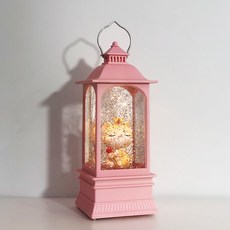 造型音樂盒小夜燈, 翼貓粉紅色