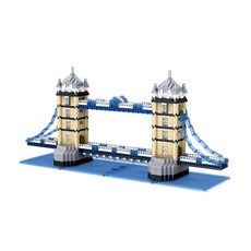 lezi 대형 나노블럭 아토나노 런던 타워 브리지 LZ8007, 1개