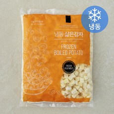 글로벌냉동식품 삶은 감자 (냉동), 1개, 1kg(1cm)