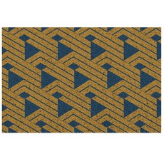 I Love Home 積木圖案腳踏墊, TYPE9