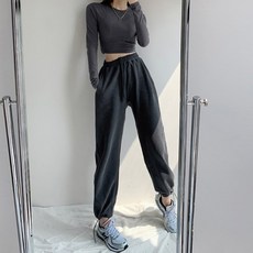 Goodif 女款寬鬆抽繩長褲
