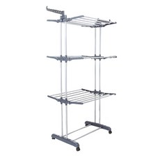 6層曬衣架, 灰色, 1個