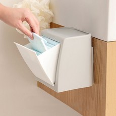 黏貼式多用途收納盒, 1個, 混合顏色