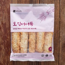 영자어묵 밀가루 0% 오징어어묵 5입, 270g, 1개