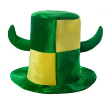 FLAGNSHOW 安托派對的牛仔帽, 1個, 綠色