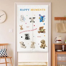 G&Y 世紀中期系列 半門簾 + 窗簾桿組, 娃娃