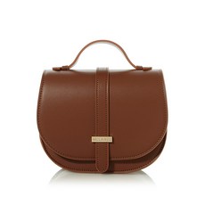 MCLANEE 女款斜背馬鞍包, 棕色