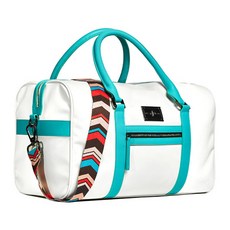 DEX Pajo 白線波士頓包, 白+蒂芙尼藍